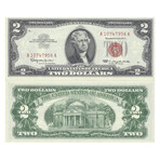 1963 $2 Legal Tender 9 Consecutive // # 956 - 964