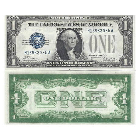 1928 $1 Silver Certificates // 50 Pieces