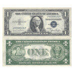 1935 D $1 Silver Certificates Wide 10 Consecutive // # 131 - 140