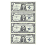 1957 B $1 Silver Certificates Pack Gem Uncirculated // Pack of 100 // # 801 - 900
