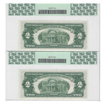 1928 G $2 Legal Tender 2 Consecutive PCGS 65 // # 714 - 715