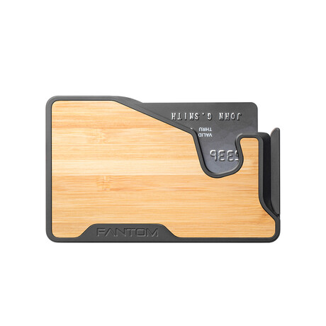 Fantom X Bamboo // Light Wood (Extra Slim // 4-7 Cards)