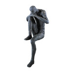 Thinking Man Shelf Decor