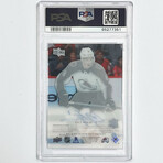 Cale Makar 2019-20 Upper Deck Clear Cut High Gloss Autographed Rookie Card #05/10 - PSA 10