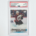 Cale Makar 2019-20 Upper Deck Young Guns Clear Cut Rookie Card - PSA 10