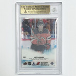 Jack Hughes 2019-20 Upper Deck Young Guns Clear Cut Rookie Card