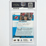 Jack Hughes 2019-20 Upper Deck Young Guns Silver Foil Rookie Card