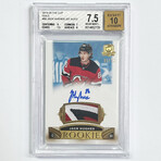 Jack Hughes 2019-20 The Cup Gold Autographed Rookie Card #5/12 - BGS 7.5