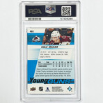 Cale Makar 2019-20 Upper Deck Young Guns Speckled Rainbow Foil Rookie Card - PSA 10
