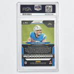 Justin Herbert 2020 Panini Chronicles Prizm Black Gold Rookie Card #05/10 - PSA 10