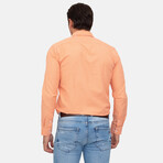 Hemera Long Sleeve Button Up // Orange (S)
