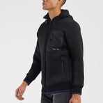 Scuba Fabric Jacket // Black (S)