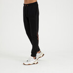 Split Style Sweatpants // Black (XL)