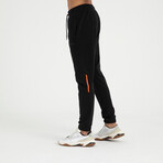 Split Style Sweatpants // Black (XL)