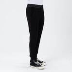 Viscose Jogger Pants // Black (L)