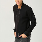 Double Zipper Jacket // Black (XL)