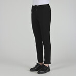 Elastic Belt Sweatpants // Black (L)