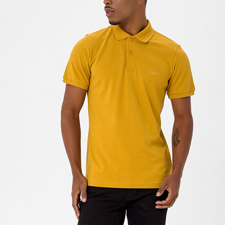 Mx48 Short Sleeve Polo // Mustard (S)