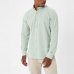 Mx39 Long Sleeve Button Down // Light Green (S)