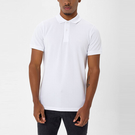 Mx48 Short Sleeve Polo // White (S)