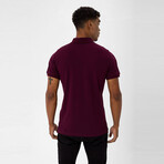 Mx48 Short Sleeve Polo // Bordeaux (S)