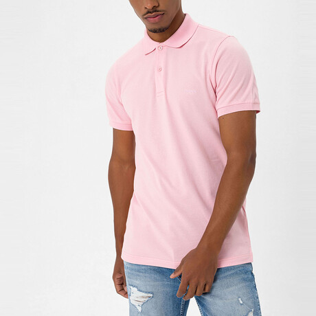 Mx48 Short Sleeve Polo // Pink (S)