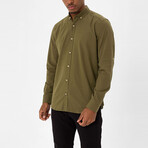 Mx39 Long Sleeve Button Down // Olive (S)
