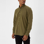 Mx39 Long Sleeve Button Down // Olive (S)