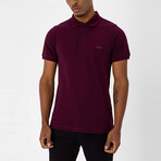Mx48 Short Sleeve Polo // Bordeaux (S)
