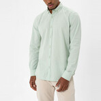 Mx39 Long Sleeve Button Down // Light Green (S)