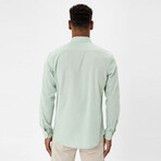 Mx39 Long Sleeve Button Down // Light Green (S)