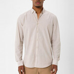 Mx39 Long Sleeve Button Down // Beige (S)