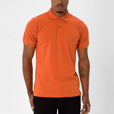 Mx48 Short Sleeve Polo // Orange (S)