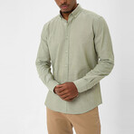 Mx39 Long Sleeve Button Down // Dark Green (S)