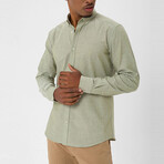 Mx39 Long Sleeve Button Down // Dark Green (S)