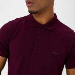 Mx48 Short Sleeve Polo // Bordeaux (S)
