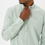 Mx39 Long Sleeve Button Down // Light Green (S)