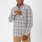 Mx40 Long Sleeve Button Down // Brown (S)