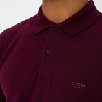 Mx48 Short Sleeve Polo // Bordeaux (S)
