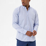 Mx50 Long Sleeve Button Down // Blue (S)