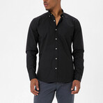 Mx50 Long Sleeve Button Down // Black (S)