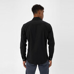 Mx50 Long Sleeve Button Down // Black (S)