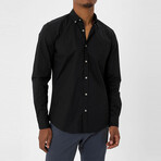Mx50 Long Sleeve Button Down // Black (S)