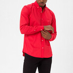 Mx50 Long Sleeve Button Down // Red (S)