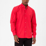 Mx50 Long Sleeve Button Down // Red (S)