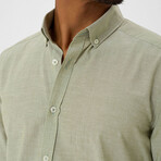 Mx39 Long Sleeve Button Down // Dark Green (S)