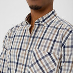 Mx40 Long Sleeve Button Down // Brown (S)
