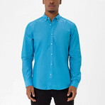 Mx50 Long Sleeve Button Down // Turquoise (S)