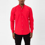 Mx50 Long Sleeve Button Down // Red (S)