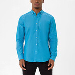 Mx50 Long Sleeve Button Down // Turquoise (S)